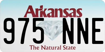 AR license plate 975NNE