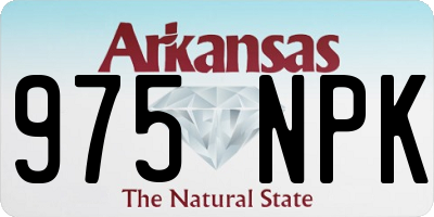 AR license plate 975NPK