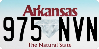 AR license plate 975NVN