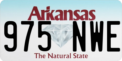 AR license plate 975NWE