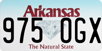 AR license plate 975OGX
