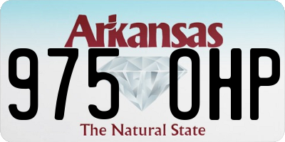 AR license plate 975OHP