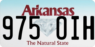 AR license plate 975OIH