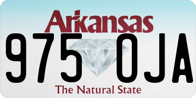 AR license plate 975OJA
