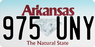 AR license plate 975UNY