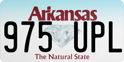 AR license plate 975UPL