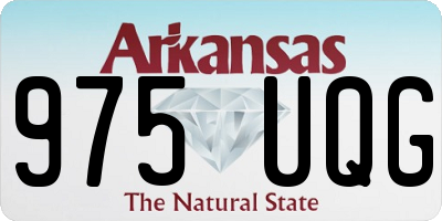 AR license plate 975UQG