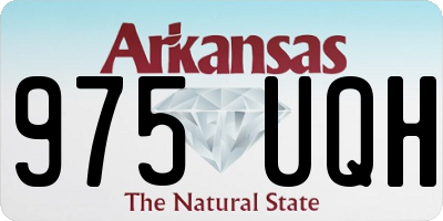 AR license plate 975UQH