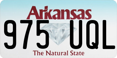 AR license plate 975UQL