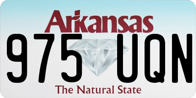 AR license plate 975UQN