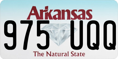 AR license plate 975UQQ