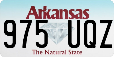 AR license plate 975UQZ
