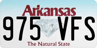 AR license plate 975VFS