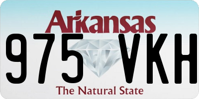 AR license plate 975VKH