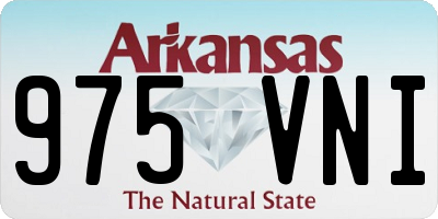 AR license plate 975VNI