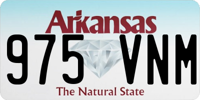 AR license plate 975VNM