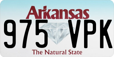 AR license plate 975VPK
