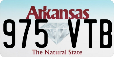 AR license plate 975VTB