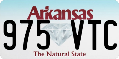 AR license plate 975VTC