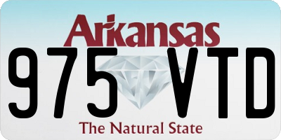AR license plate 975VTD