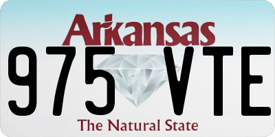 AR license plate 975VTE