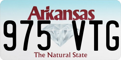 AR license plate 975VTG