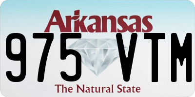 AR license plate 975VTM