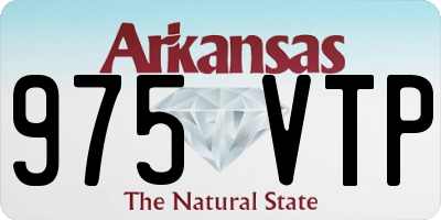 AR license plate 975VTP