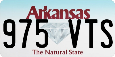 AR license plate 975VTS