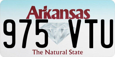 AR license plate 975VTU