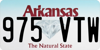 AR license plate 975VTW