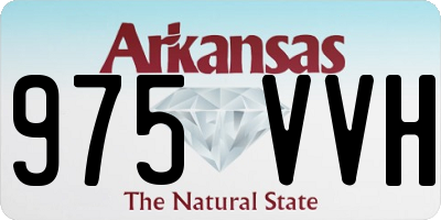 AR license plate 975VVH