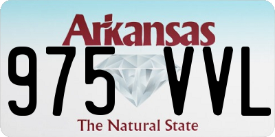 AR license plate 975VVL