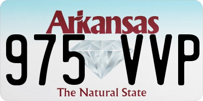 AR license plate 975VVP