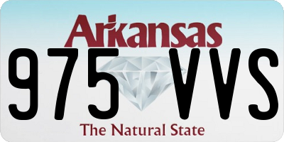 AR license plate 975VVS