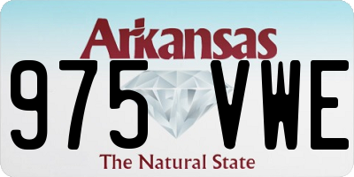 AR license plate 975VWE