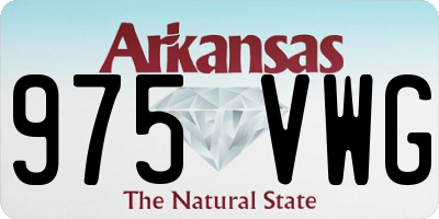 AR license plate 975VWG