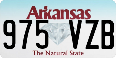 AR license plate 975VZB