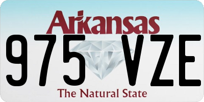 AR license plate 975VZE