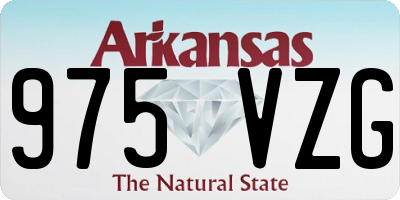 AR license plate 975VZG