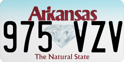 AR license plate 975VZV