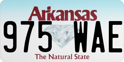 AR license plate 975WAE
