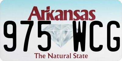 AR license plate 975WCG