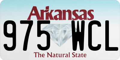 AR license plate 975WCL
