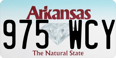 AR license plate 975WCY