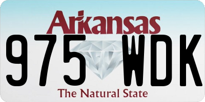 AR license plate 975WDK