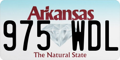 AR license plate 975WDL