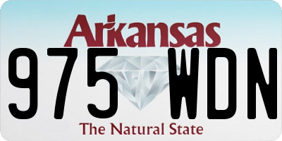 AR license plate 975WDN