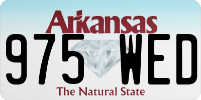 AR license plate 975WED