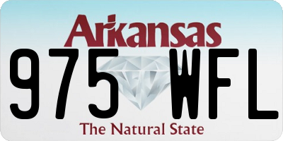AR license plate 975WFL
